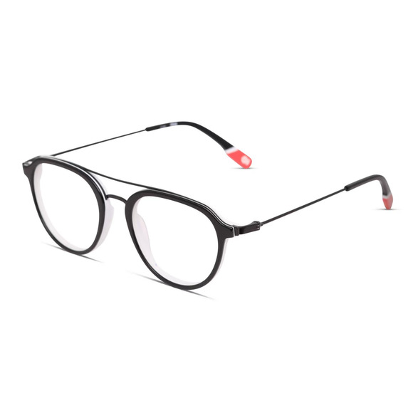 OLOS 51-000386 BLACK HANDMADE FRAME SUNGLASSES EYEGLASSES 45-17-130 - Picture 2 of 3